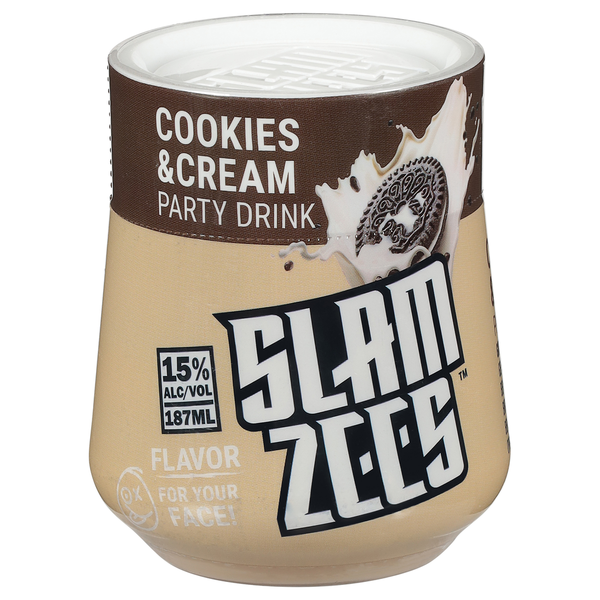 Slam Zees Cookies & Cream Party Drink Same-Day Delivery or Pickup