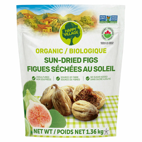 Happy Village Organic Sun-Dried Figs