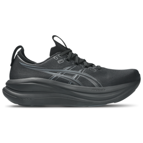 Asics Men's Gel-Nimbus 28 Running Shoes, Size 10, Medium/D - Black/Graphite Grey