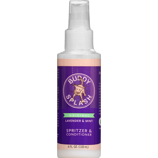 Buddy Splash Spritzer & Conditioner, Original, Lavender & Mint (4 oz) Instacart