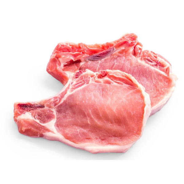 Pork Loin Chops - 4-5 oz, End-cut - 10 lbs