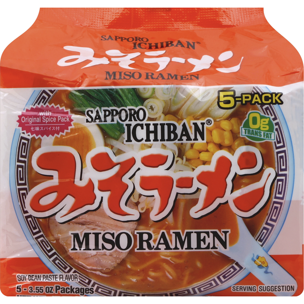 Sapporo Miso Ramen, Soy Bean Paste Flavor Same-Day Delivery | HMart