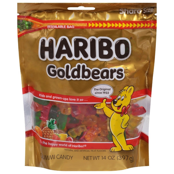 HARIBO Goldbears Gummi Candy Share Size Same-Day Delivery | Family