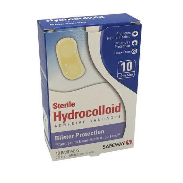 Signature Care Sterile Hydrocolloid Adhesive Bandages (10 ct) Instacart