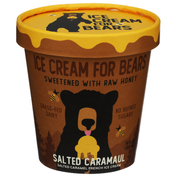 Ice Cream For Bears Salted Caramaul French Ice Cream