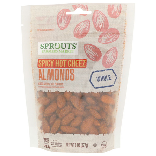 Sprouts Almonds Spicy Hot Chse Same-Day Delivery or Pickup