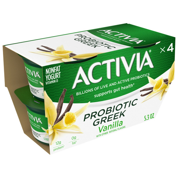 Activia Nonfat Probiotic Vanilla Greek Yogurt Same-Day Delivery or Pickup |  Woodman's Food Markets