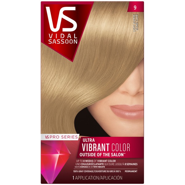 Vidal Sassoon Pro Series 9 Light Blonde Hair Color 1 From