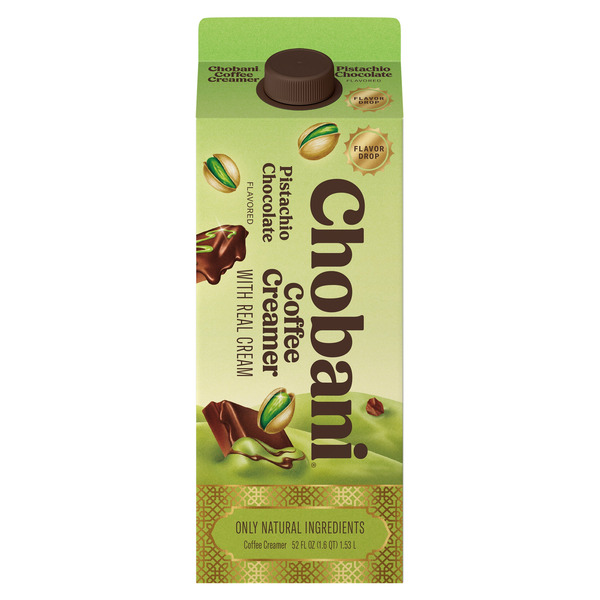 Chobani Pistachio Chocolate Coffee Creamer, 52 fl oz