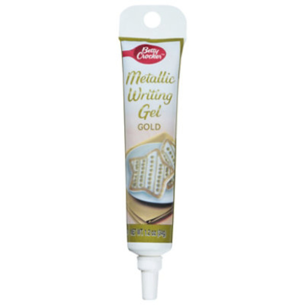 Betty Crocker Metallic Writing Gel, Gold