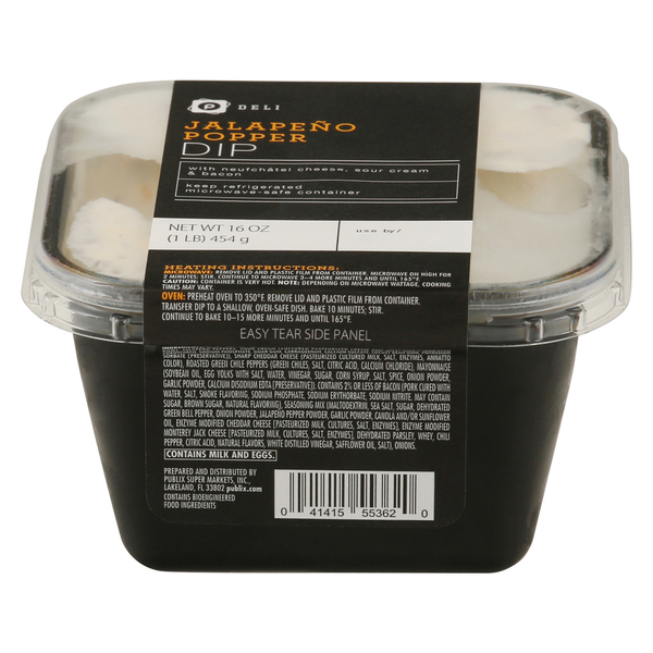 does publix sell tobacco dip Publix Deli Dip, Jalapeno Popper Same-Day Delivery or Pickup