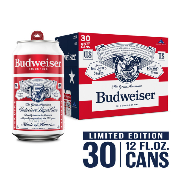Budweiser Beer Cans Same-Day Delivery or Pickup | Lucky Supermarkets