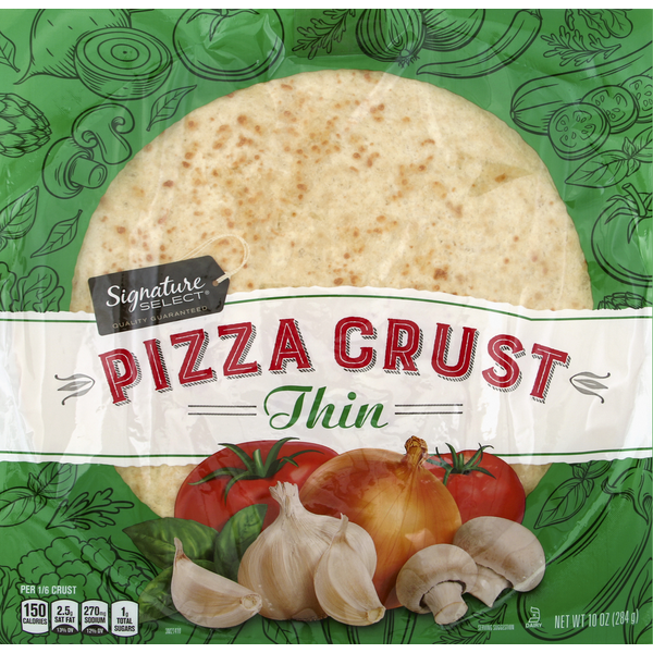 SIGNATURE SELECT Pizza Crust, Thin