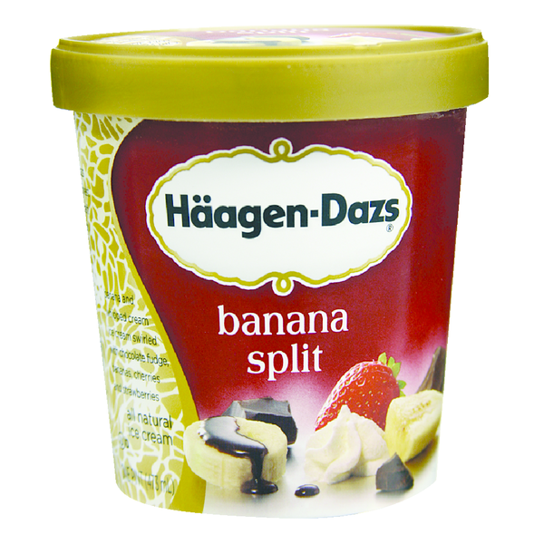 Haagen-Dazs Ice Cream, Banana Split Same-Day Delivery or Pickup