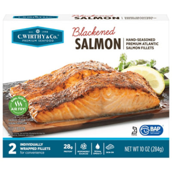 C. Wirthy & Co. Blackened Salmon Fillets