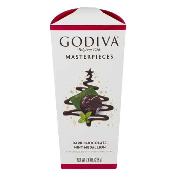 Godiva Masterpieces Dark Chocolate Mint Medallion (7.6 oz) from CVS