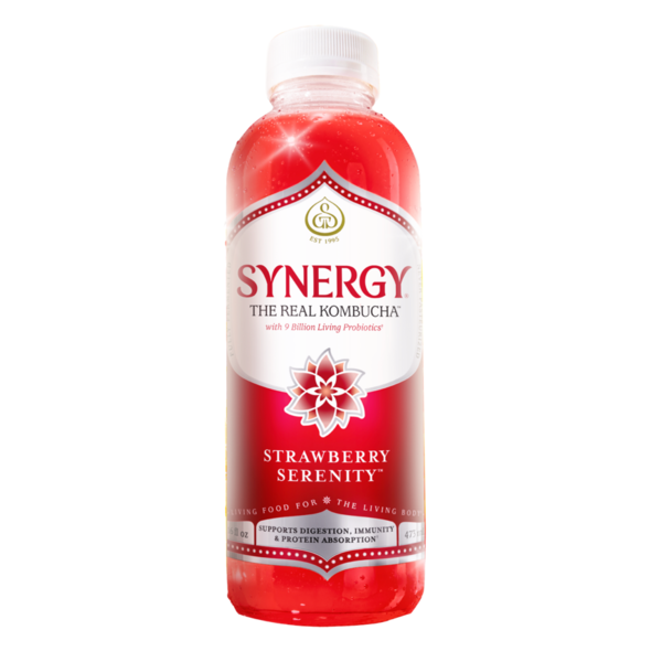 Synergy The Real Kombucha Strawberry Serenity