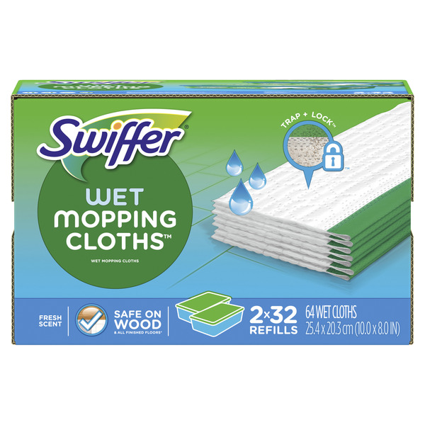 Costco Swiffer Sweeper Wet Mopping Pad, Multi Surface Refills, Open