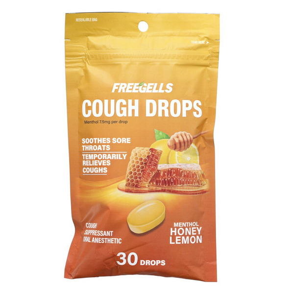 Freegells Honey Lemon Cough Drops Same-Day Delivery | Dollar Tree