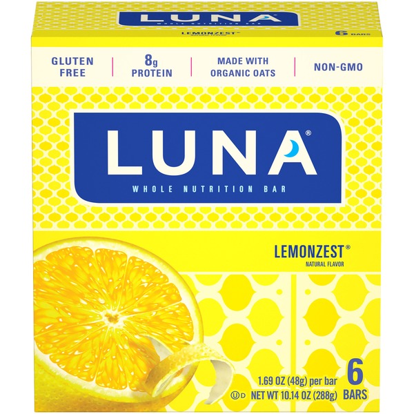 Luna Lemon Zest (48 g) Instacart