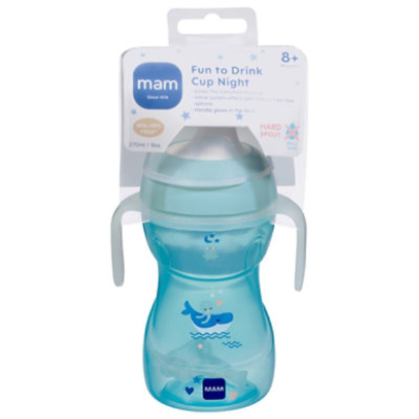MAM 9 oz 8 Months+ Cup Night