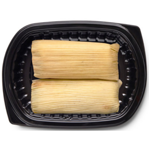 SS Hot Green Chile Pork & Cheese Tamales