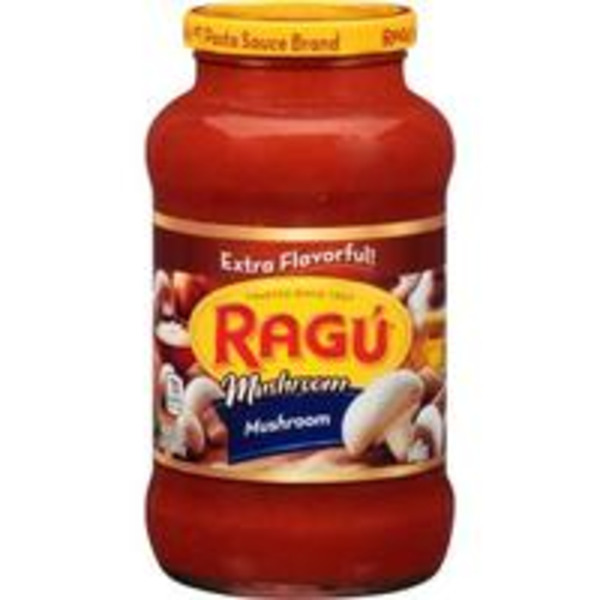Ragu - Spaghetti Sauce with Mushrooms - 12/26 oz