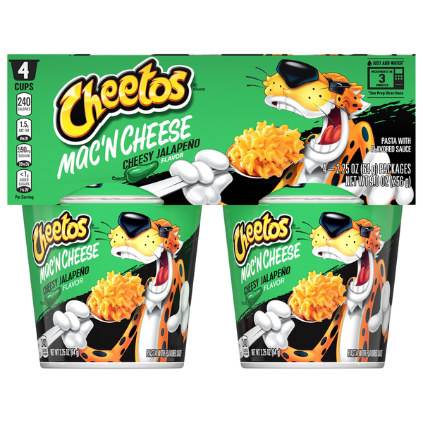 Cheetos Cheesy Jalapeno Flavor Mac 'N Cheese Same-Day Delivery or