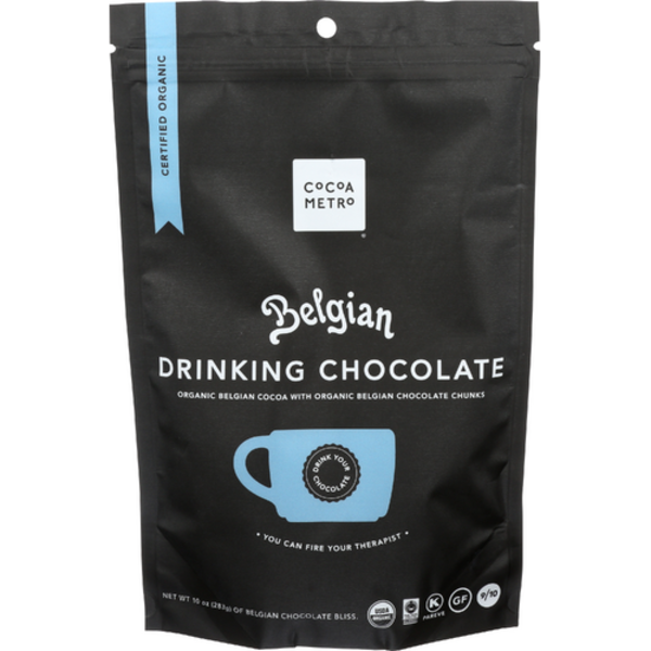Cocoa Metro Organic Belgian Drinking Chocolate Same-Day Delivery