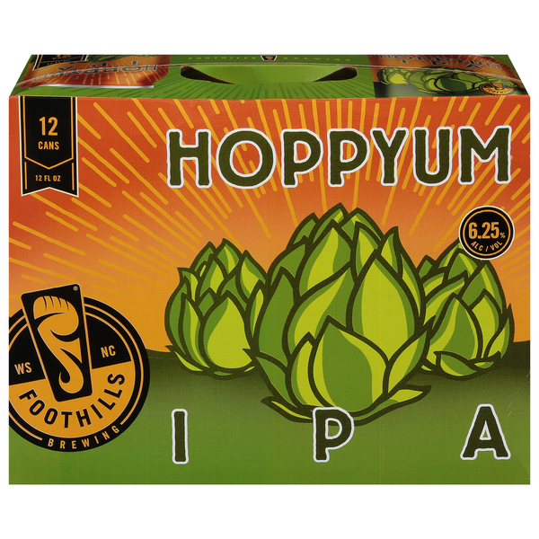 Foothills Brewing Beer, IPA, Hoppyum Same-Day Delivery or Pickup