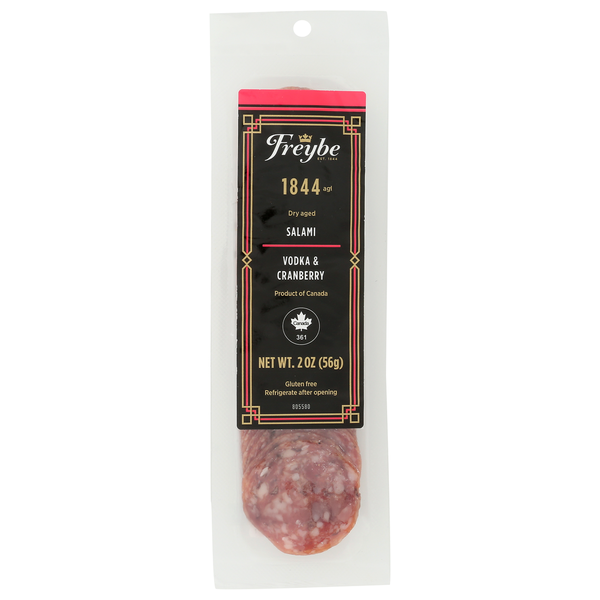 Freybe Vodka & Cranberry 1844 Snack Salami
