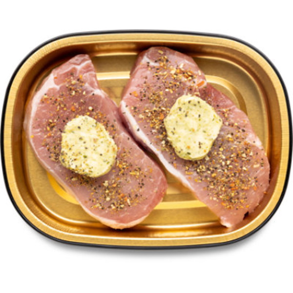 ReadyMeals Pork Chop With Pesto Butter - 0.75 Lb