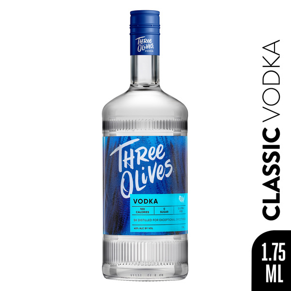 Three Olives Vodka Original Same-Day Delivery | Binny's Beverage Depot