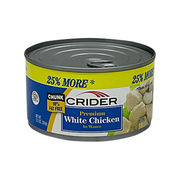 Crider Premium White Chicken in Water
