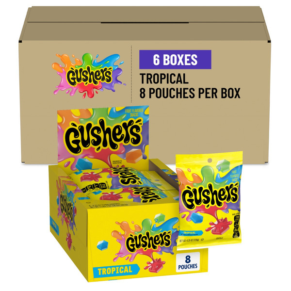 Gusher Tropical Fruit Snack 8ct