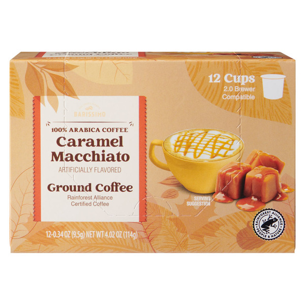 Barissimo Caramel Macchiato Coffee Cups Same-Day Delivery or