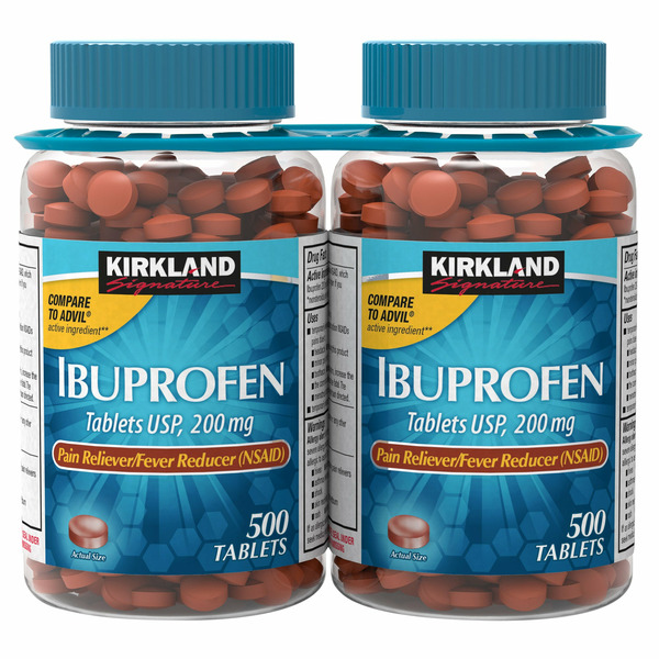 Kirkland Signature Ibuprofen 200 mg Tablets, 1000 ct