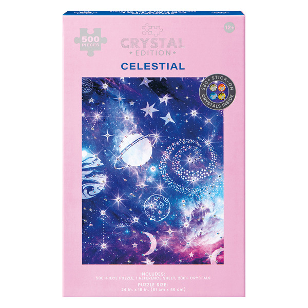 Hinkler 500pc Gemstone Puzzle- Galaxy Same-Day Delivery or Pickup