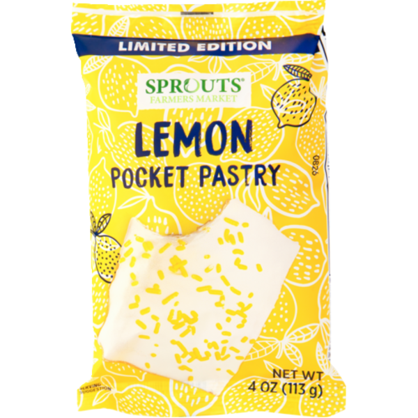 Sprouts Lemon Pocket Pastry