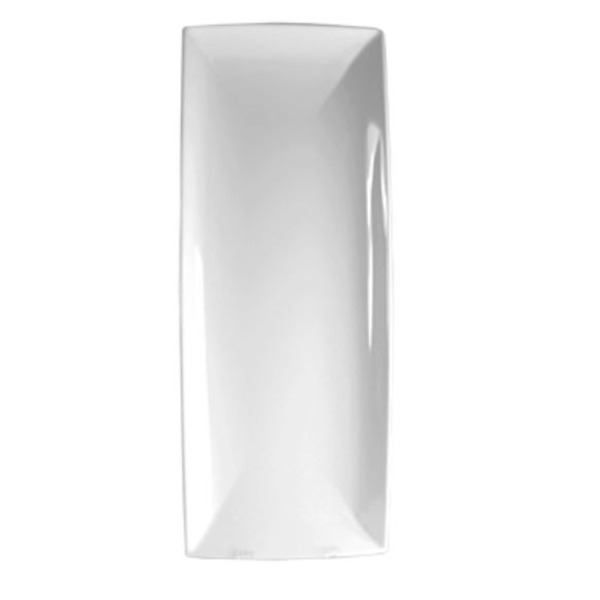 Rectangular Serving Tray - White Melamine 20x8