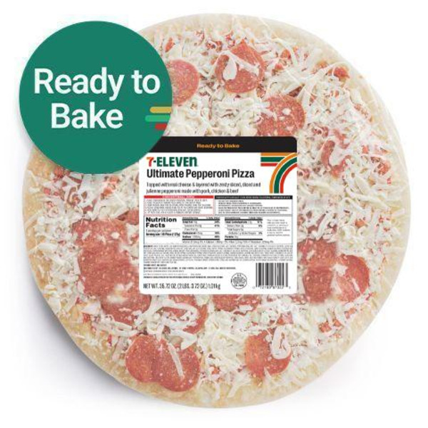 7-Eleven Ready to Bake Ultimate Pepperoni Pizza