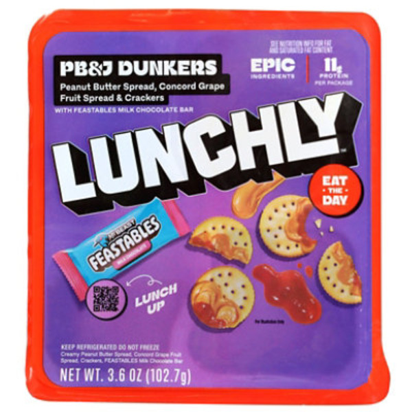 Lunchly PB&J Dunkers