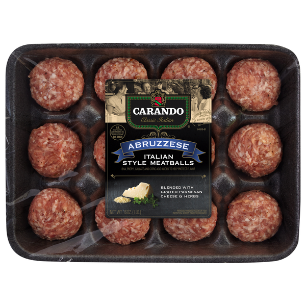Carando Abruzzese Recipe Italian Style Meatballs