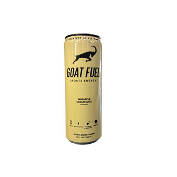 G.O.A.T. Fuel Pineapple Cream Soda Flavored Sports Energy Drink