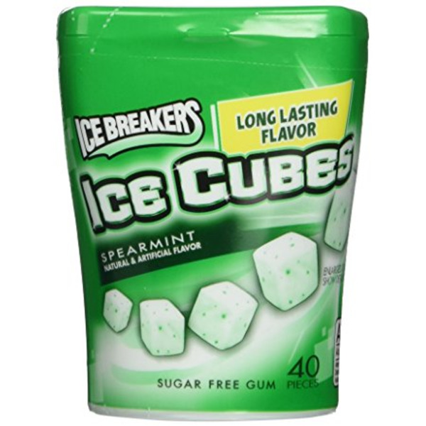 Ice Breakers - Spearmint Gum Cubes - 4ct