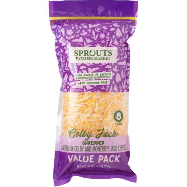 Sprouts Colby Jack Shredded Cheese Value Pack