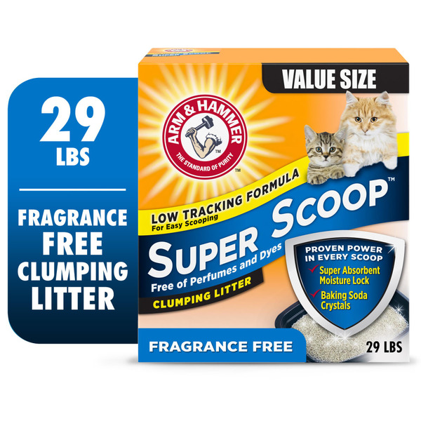 Arm & Hammer Super Scoop Clumping Cat Litter