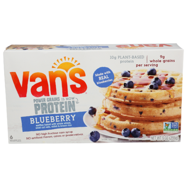 Van's Power Grain Blueberry Waffles