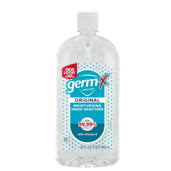 GE rm-X 32-oz Subtle and Refreshing Scented Hand sanitizer bottle Gel