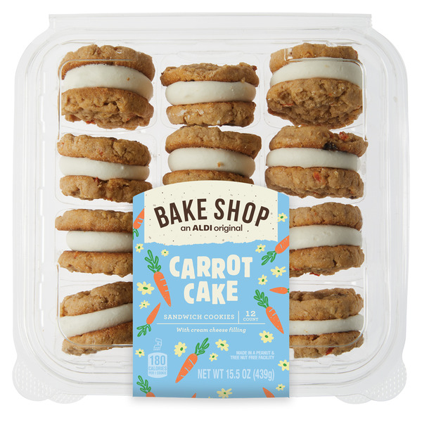 ALDI Bake Shop Carrot Cake Cookie Sandwich Same-Day Delivery or